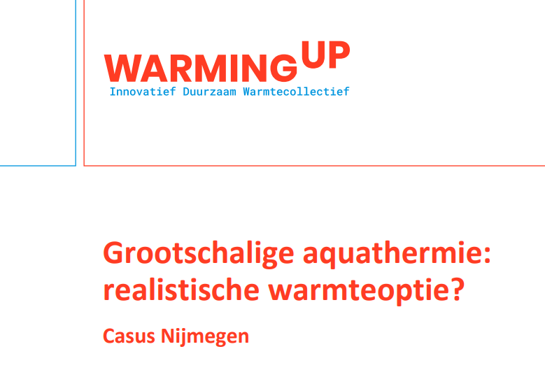 Bericht De Waal is een realistische duurzame warmtebron voor Nijmegen bekijken